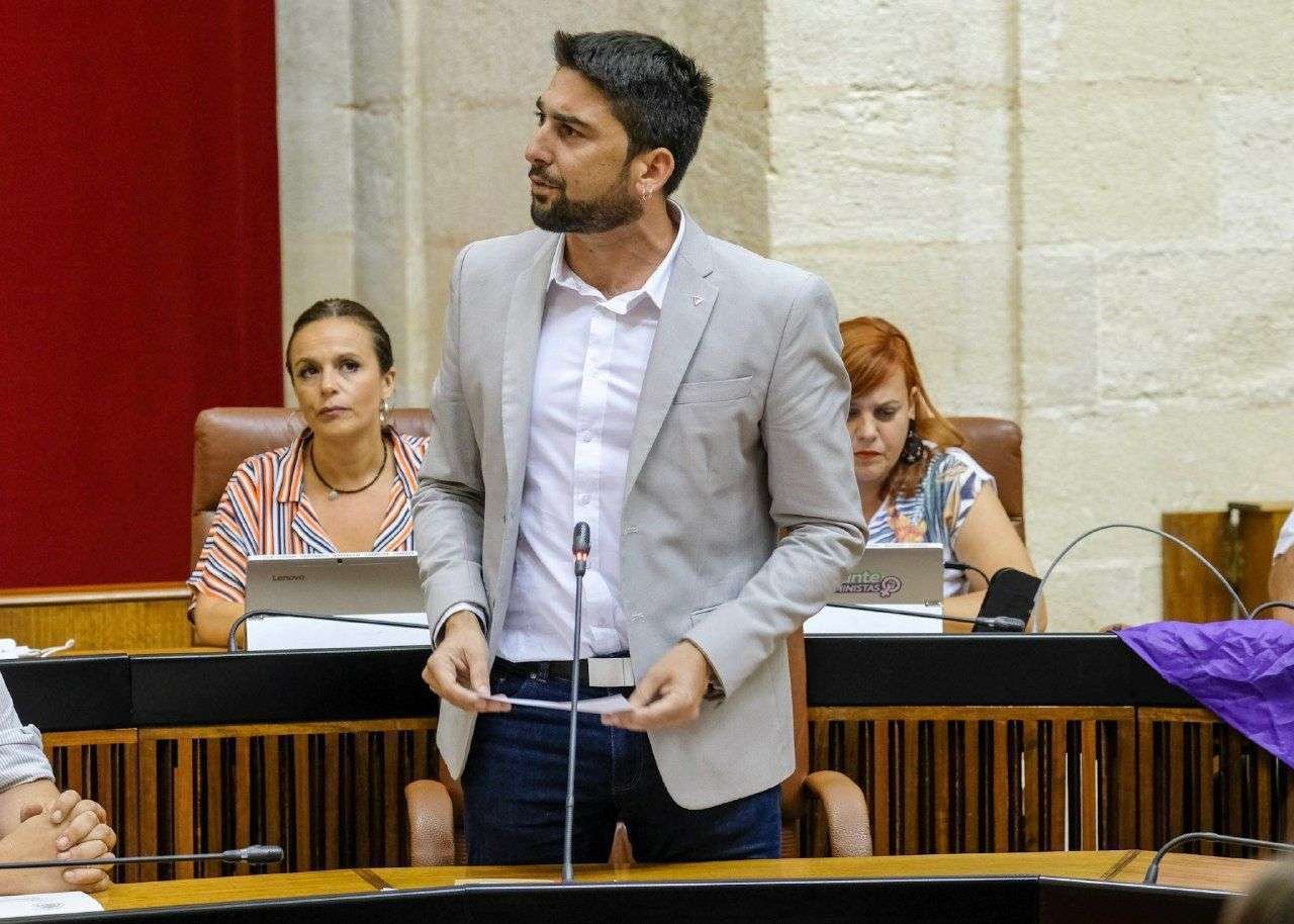 Toma de posesión de Ismael Sánchez Castillo como Diputado en el Parlamento de Andalucía.
