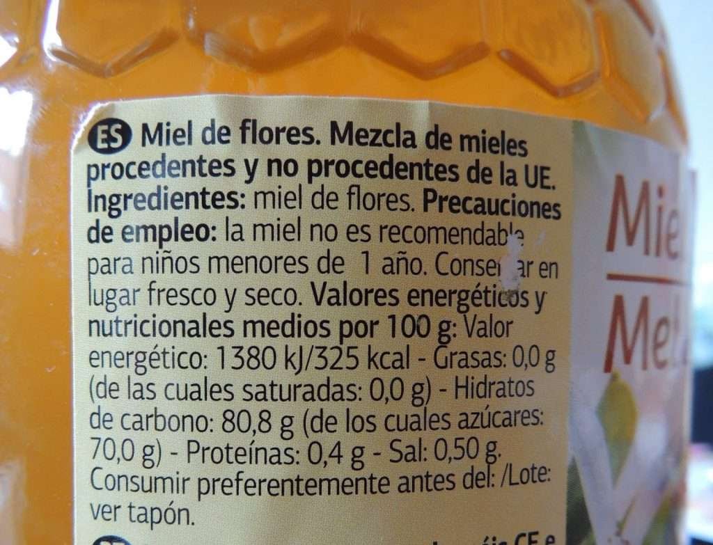 PNL sobre transparencia en el etiquetado de la miel