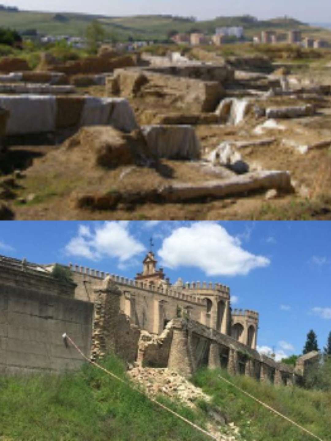 Sobre el derrumbe en el monasterio San Isidoro del Campo y el estado del yacimiento de El Carambolo